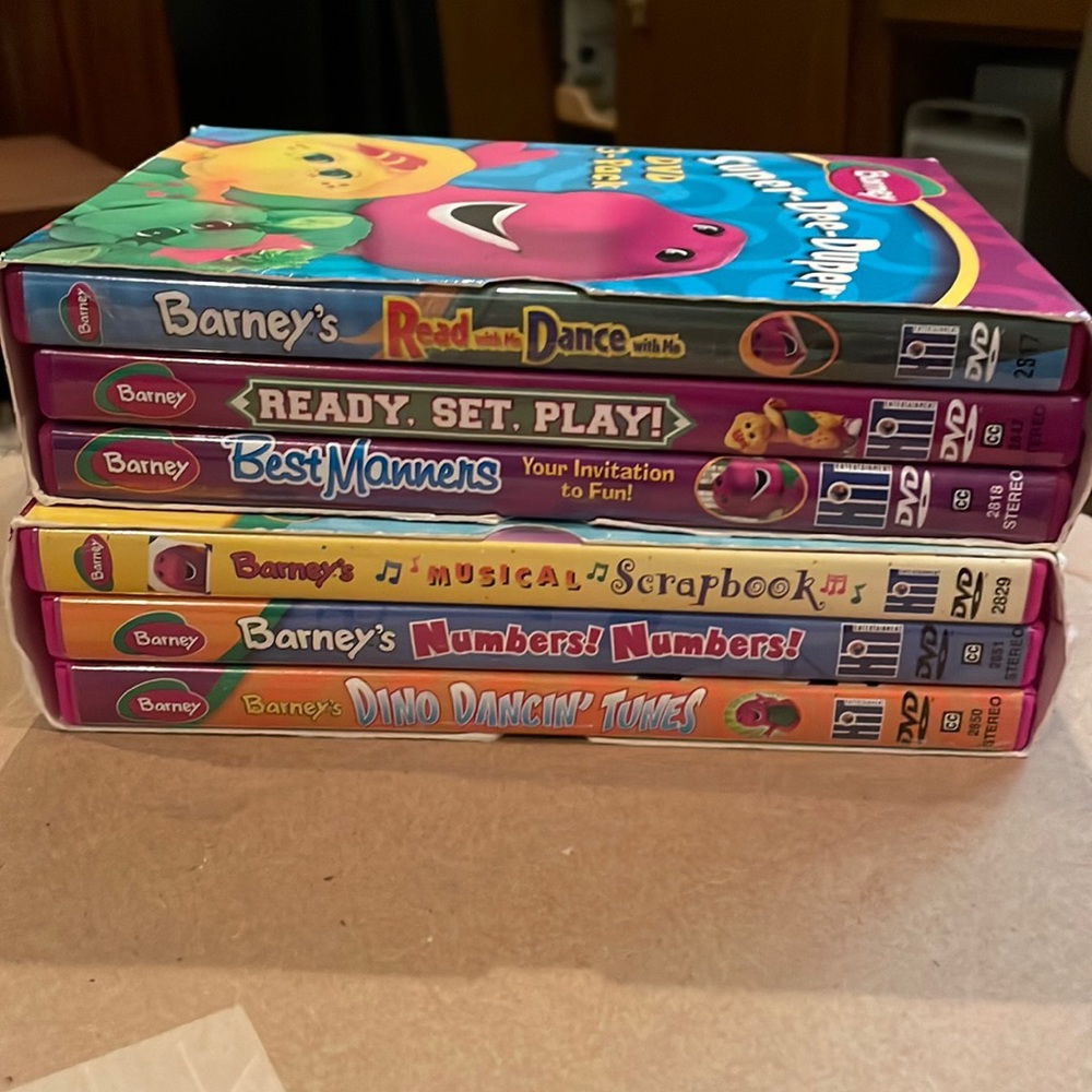 Barney DVD collection